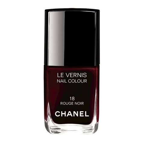 chanel le vernis rouge noir 18